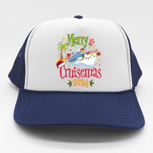 Merry Cruisemas 2024 Family Cruise Group Trucker Hat