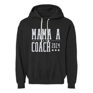 Mamala Coach 2024 Harris Walz Garment-Dyed Fleece Hoodie