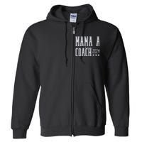 Mamala Coach 2024 Harris Walz Full Zip Hoodie