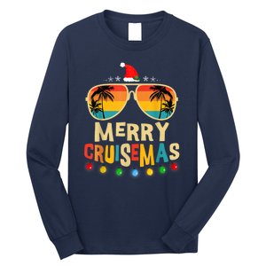 Merry Cruisemas 2025 Christmas Santa Reindeer Cruise Long Sleeve Shirt