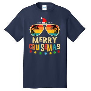 Merry Cruisemas 2025 Christmas Santa Reindeer Cruise Tall T-Shirt