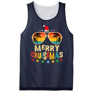 Merry Cruisemas 2025 Christmas Santa Reindeer Cruise Mesh Reversible Basketball Jersey Tank