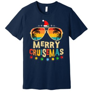 Merry Cruisemas 2025 Christmas Santa Reindeer Cruise Premium T-Shirt