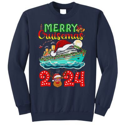 Merry Cruisemas 2024 Cruise Christmas Xmas Pajamas Sweatshirt