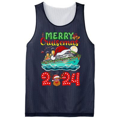 Merry Cruisemas 2024 Cruise Christmas Xmas Pajamas Mesh Reversible Basketball Jersey Tank