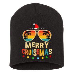 Merry Cruisemas 2025 Christmas Santa Reindeer Cruise Short Acrylic Beanie