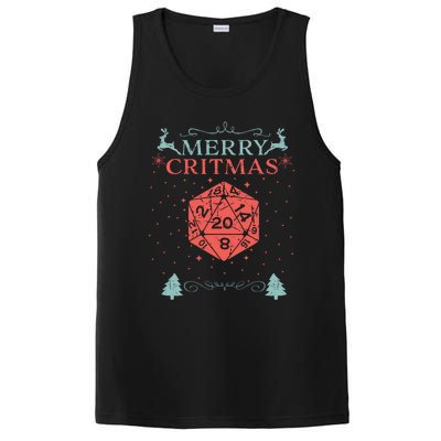 Merry Critmas 20 Sided Dice RPG Christmas Holiday Board Game PosiCharge Competitor Tank