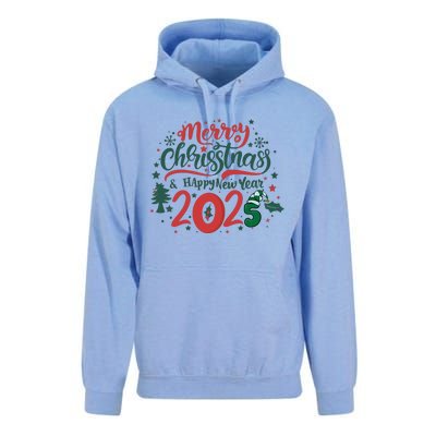 Merry Christmas 2025 And Happy New Year Unisex Surf Hoodie