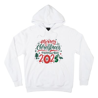 Merry Christmas 2025 And Happy New Year Hoodie