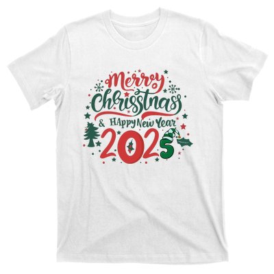 Merry Christmas 2025 And Happy New Year T-Shirt