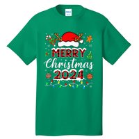 Merry Christmas 2024 Family Squad Matching Outfit Santa Tall T-Shirt