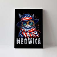 MEOWICA Cat 4th July Sunglasses Merica Cat American Flag Canvas