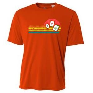 Mahjong Chinese 80s Cooling Performance Crew T-Shirt