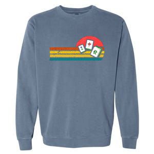 Mahjong Chinese 80s Garment-Dyed Sweatshirt