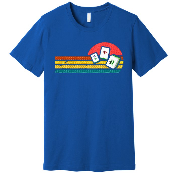 Mahjong Chinese 80s Premium T-Shirt