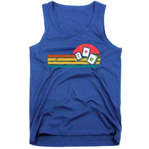 Mahjong Chinese 80s Tank Top