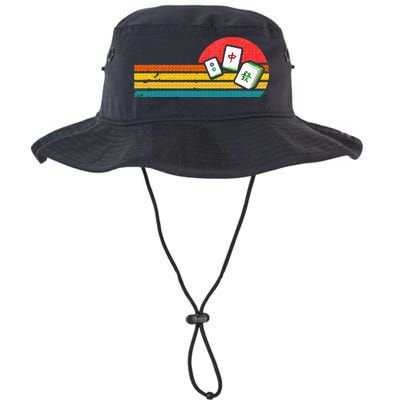 Mahjong Chinese 80s Retro Mah Jongg Bucket Hat
