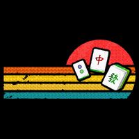Mahjong Chinese 80s Retro Mah Jongg Youth Performance Sprint T-Shirt