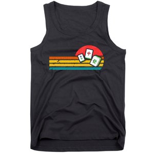 Mahjong Chinese 80s Retro Mah Jongg Tank Top