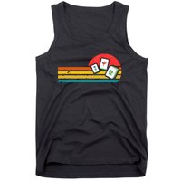 Mahjong Chinese 80s Retro Mah Jongg Tank Top