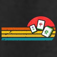 Mahjong Chinese 80s Retro Mah Jongg Golf Towel
