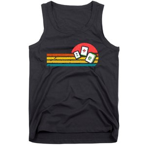 Mahjong Chinese 80s Retro Mah Jongg Tank Top