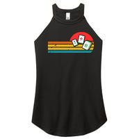 Mahjong Chinese 80s Retro Mah Jongg Women's Perfect Tri Rocker Tank