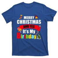 Merry Christmas And Yes Its My Birthday Great Gift T-Shirt