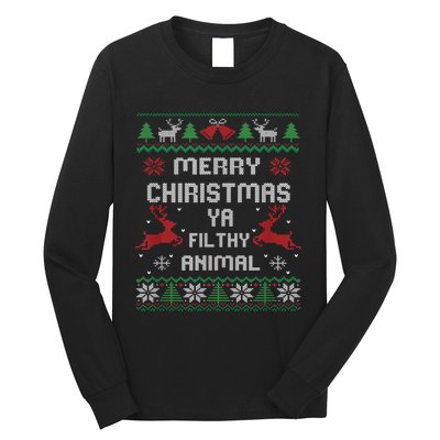 Merry Christmas Animal Filthy Ya Great Long Sleeve Shirt