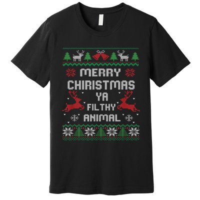 Merry Christmas Animal Filthy Ya Great Premium T-Shirt