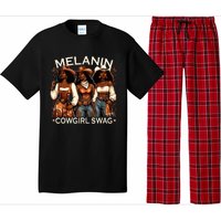 Melanin Cowgirls African Melanin Cowgirl Swag Black History Pajama Set