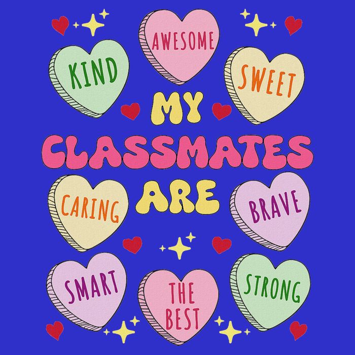 My Classmates Are Valentines Day Candy Mousepad