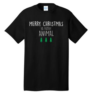 Merry Christmas Animal Xmas Kevin Alone Home Tall T-Shirt