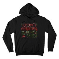 Merry Christmas Animal Filthy Ya Xmas Pajama Ugly Hoodie