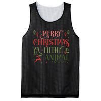 Merry Christmas Animal Filthy Ya Xmas Pajama Ugly Mesh Reversible Basketball Jersey Tank