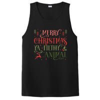 Merry Christmas Animal Filthy Ya Xmas Pajama Ugly PosiCharge Competitor Tank