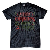 Merry Christmas Animal Filthy Ya Xmas Pajama Ugly Tie-Dye T-Shirt