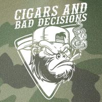 Monkey Cigars And Bad Decisions Legacy Tie Dye Trucker Hat