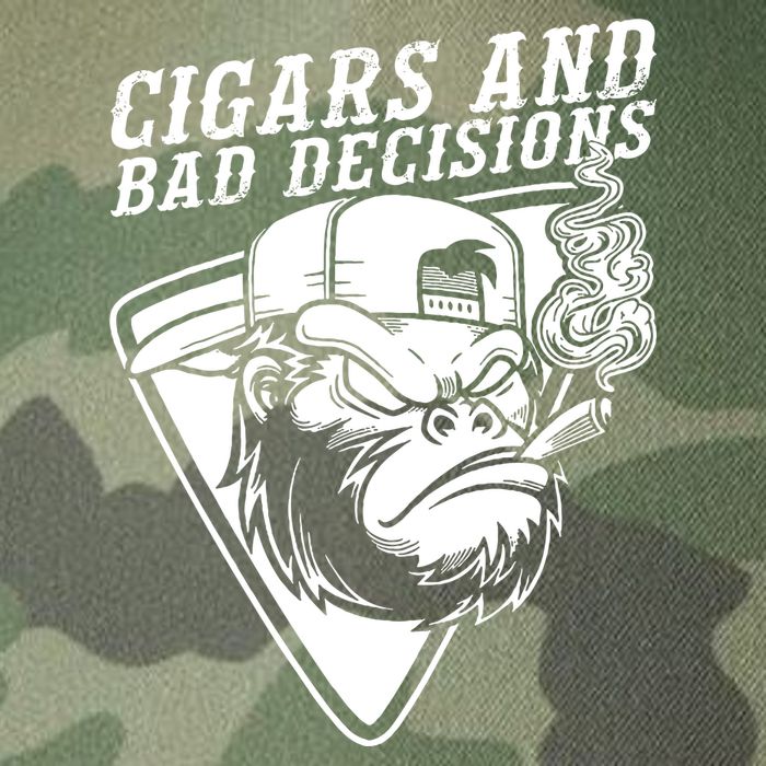 Monkey Cigars And Bad Decisions Legacy Tie Dye Trucker Hat