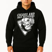 Monkey Cigars And Bad Decisions Hoodie