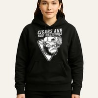 Monkey Cigars And Bad Decisions Hoodie