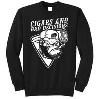 Monkey Cigars And Bad Decisions Sweatshirt