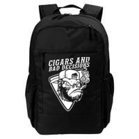 Monkey Cigars And Bad Decisions Daily Commute Backpack