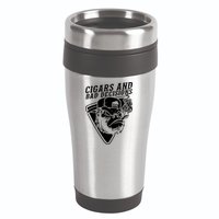 Monkey Cigars And Bad Decisions 16oz Travel Tumbler