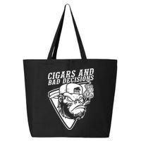 Monkey Cigars And Bad Decisions 25L Jumbo Tote