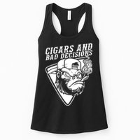 Monkey Cigars And Bad Decisions Womens Tank Top