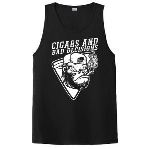 Monkey Cigars And Bad Decisions PosiCharge Competitor Tank