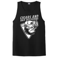 Monkey Cigars And Bad Decisions PosiCharge Competitor Tank