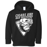 Monkey Cigars And Bad Decisions Toddler Hoodie