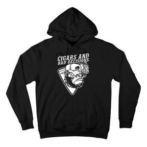 Monkey Cigars And Bad Decisions Tall Hoodie